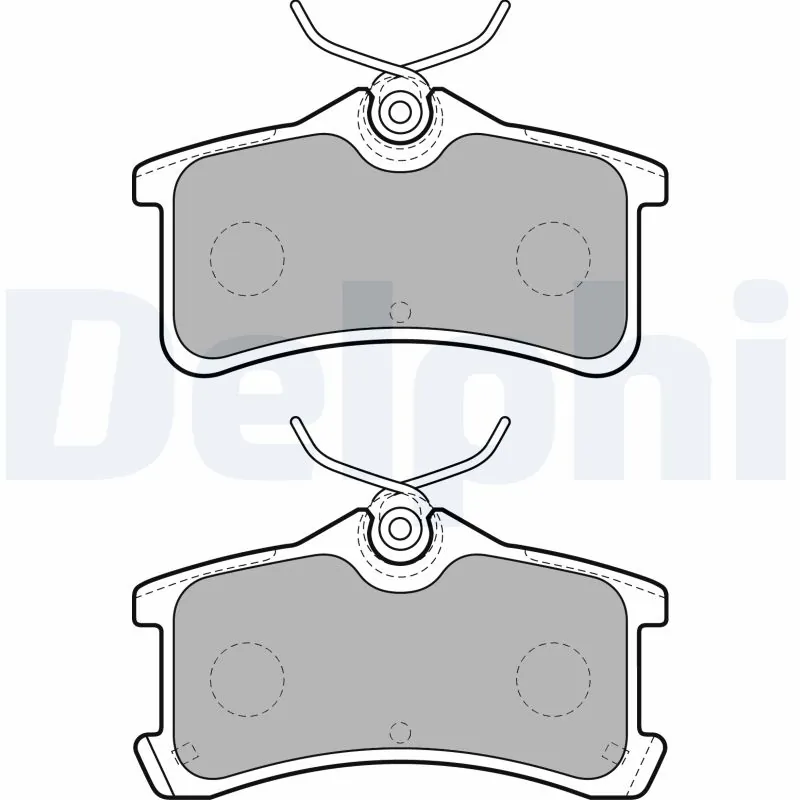 Brake Pad Set, disc brake LP1917