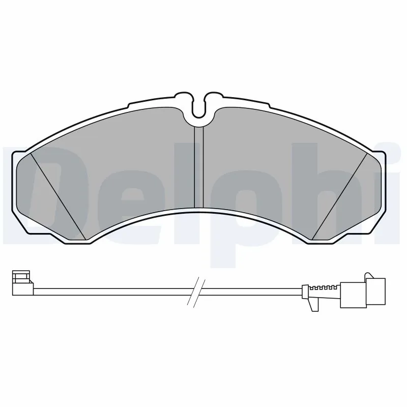 Brake Pad Set, disc brake LP3658