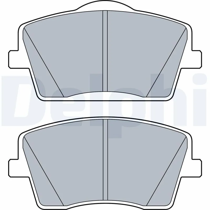 Brake Pad Set, disc brake LP3515