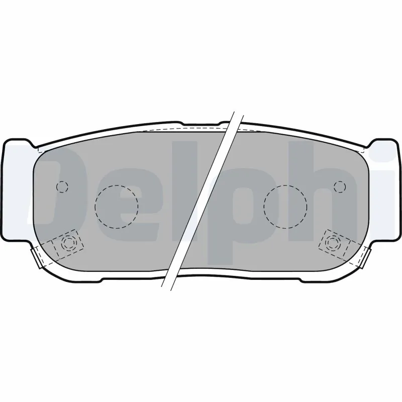 Brake Pad Set, disc brake LP1797