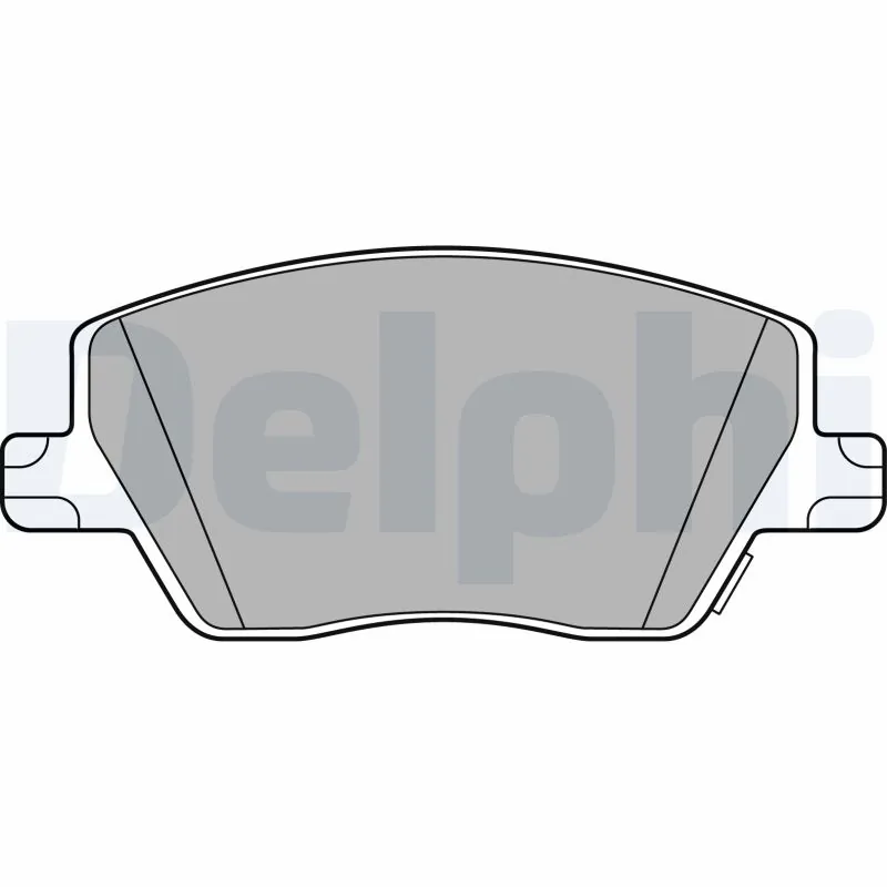 Brake Pad Set, disc brake LP3289