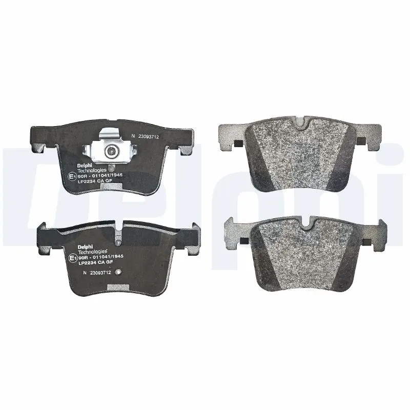 Brake Pad Set, disc brake LP2234