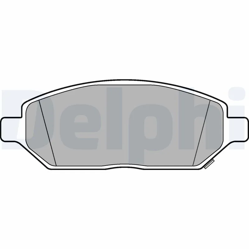 Brake Pad Set, disc brake LP3236