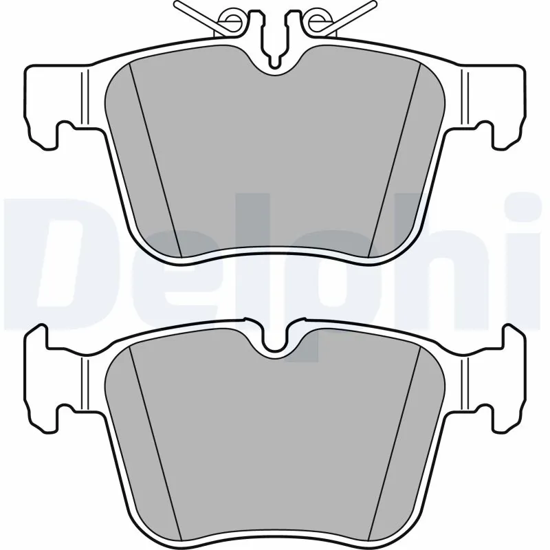Brake Pad Set, disc brake LP2763