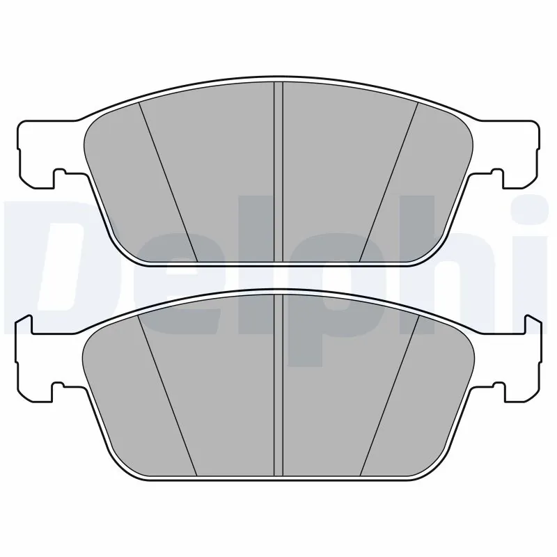 Brake Pad Set, disc brake LP3666