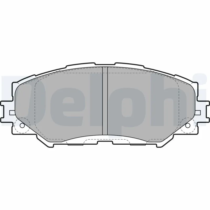 Brake Pad Set, disc brake LP2002