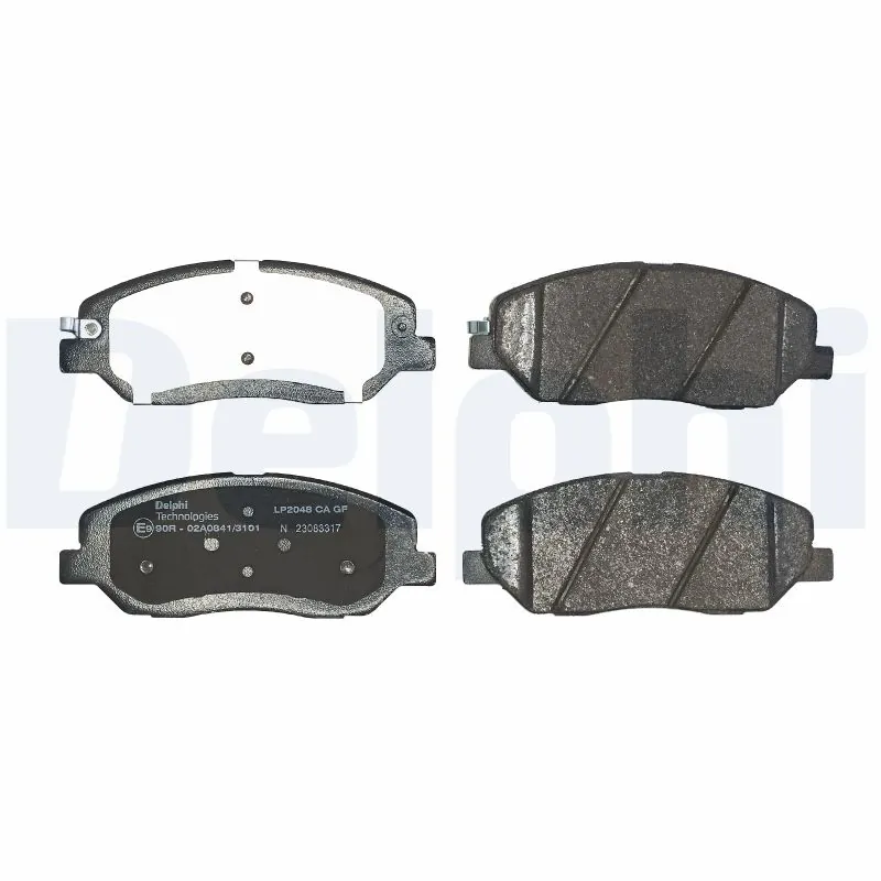 Brake Pad Set, disc brake LP2048