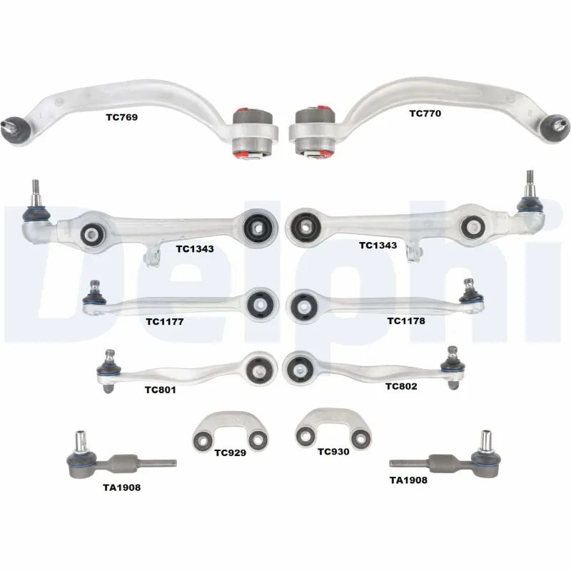 Repair Kit, control arm TC1900KIT
