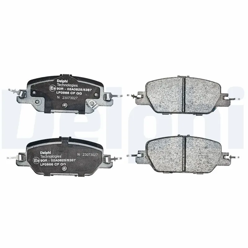 Brake Pad Set, disc brake LP3566