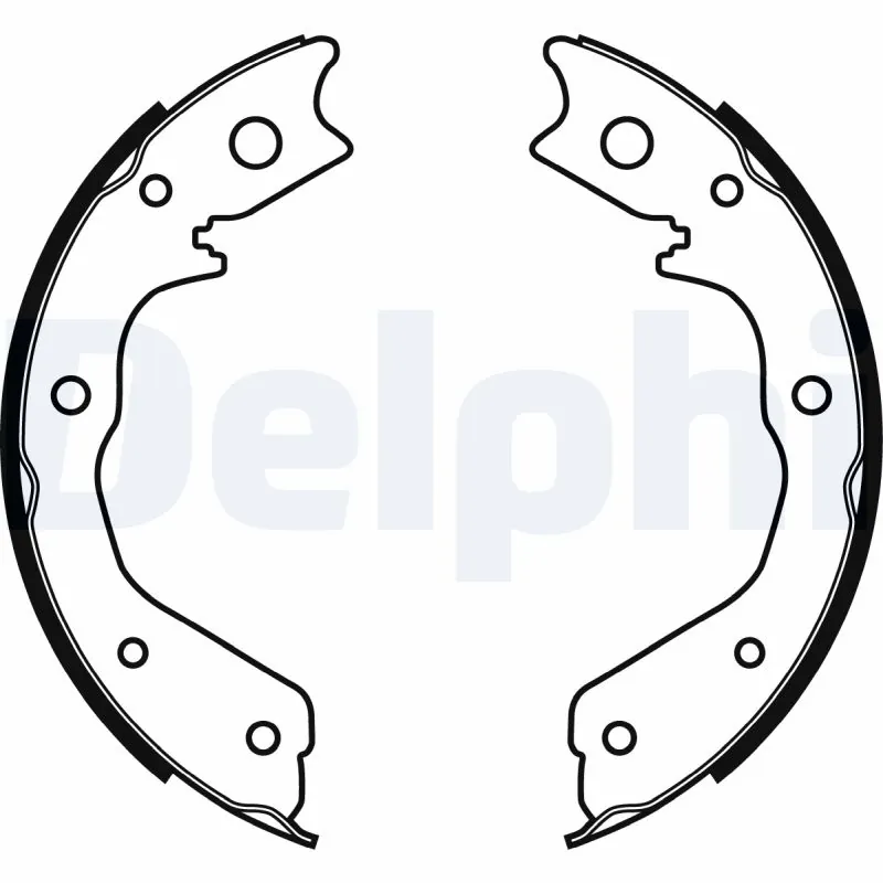 Brake Shoe Set, parking brake LS1928