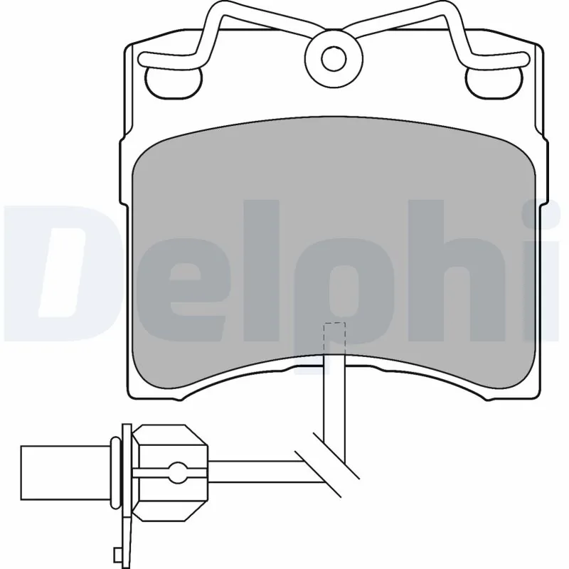 Brake Pad Set, disc brake LP1535
