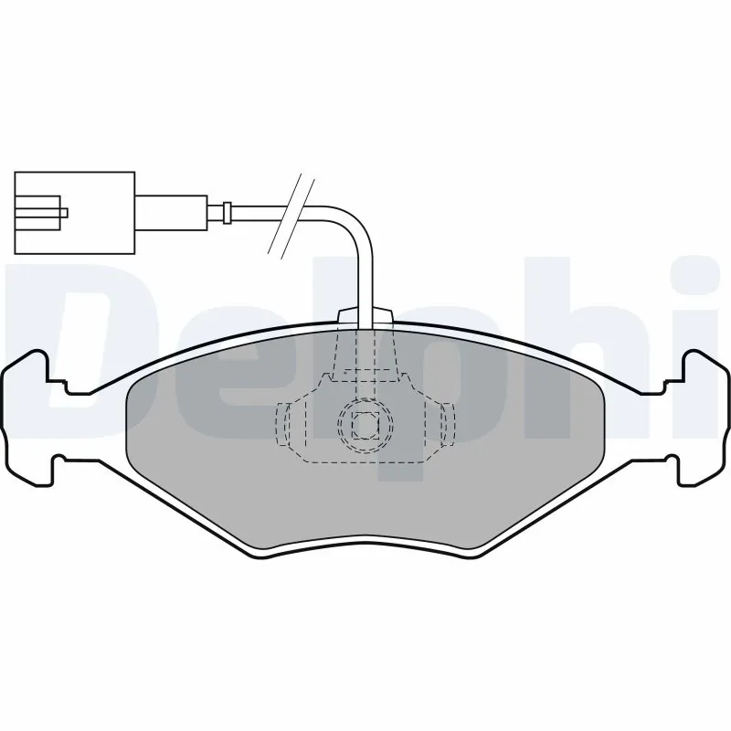 Brake Pad Set, disc brake LP1855