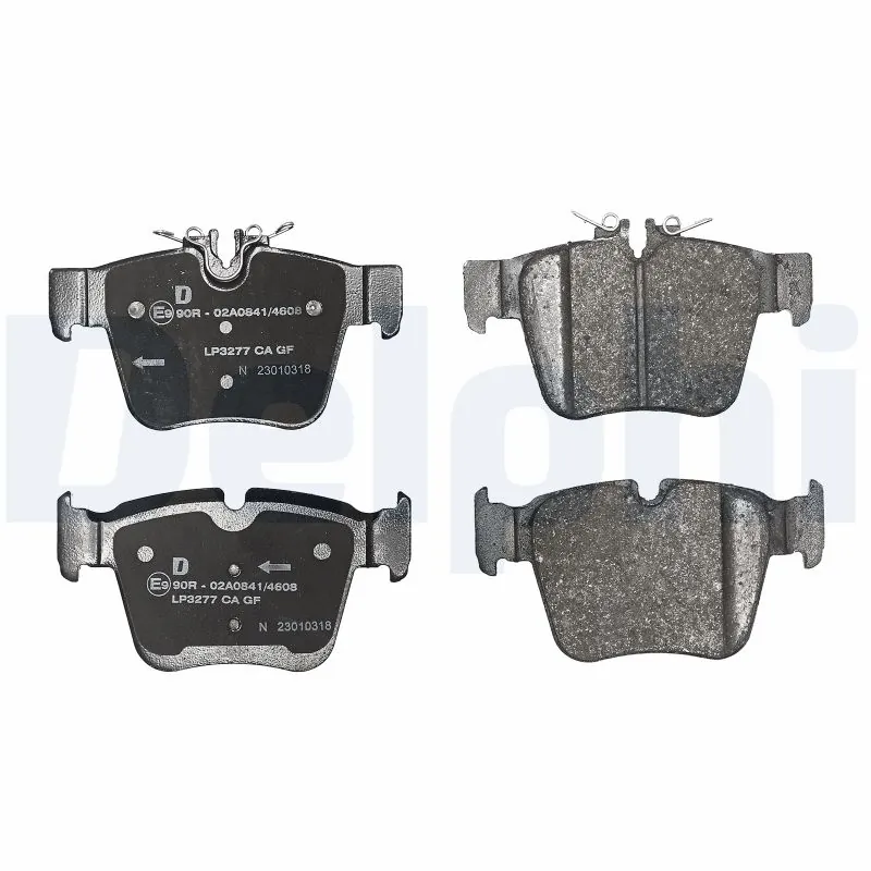 Brake Pad Set, disc brake LP3277