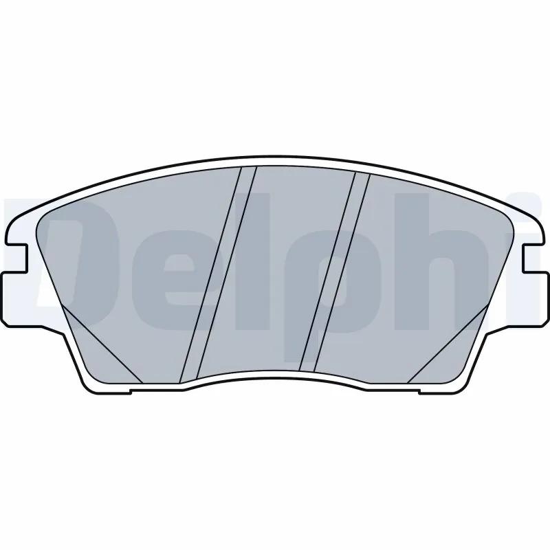Brake Pad Set, disc brake LP3519