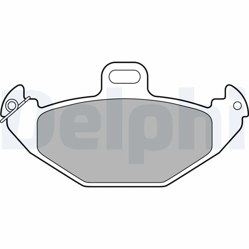 Brake Pad Set, disc brake LP1252