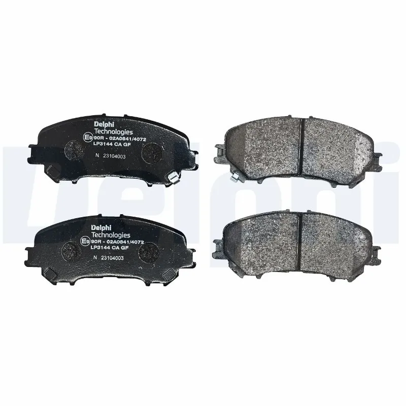 Brake Pad Set, disc brake LP3144