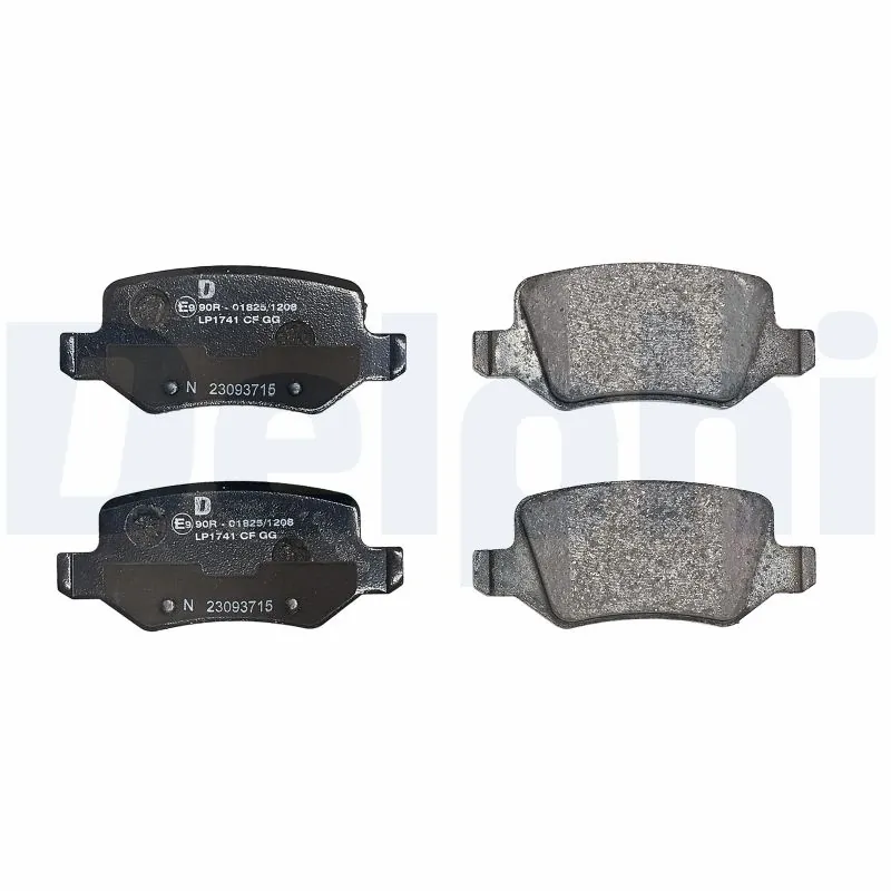 Brake Pad Set, disc brake LP1741