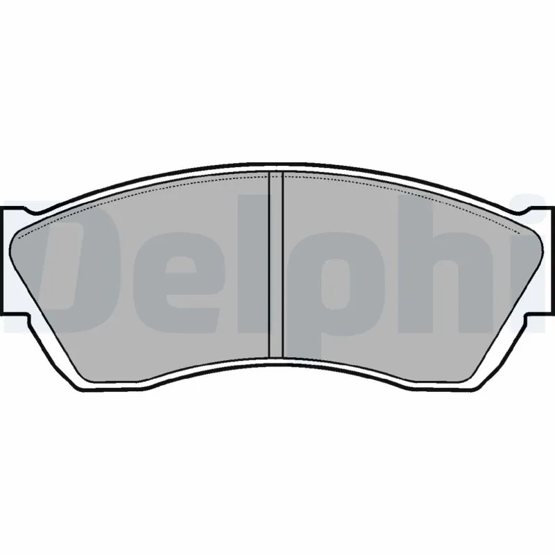 Brake Pad Set, disc brake LP676