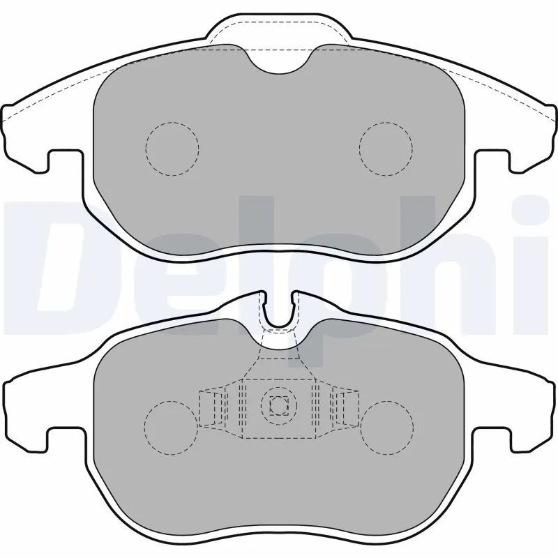 Brake Pad Set, disc brake LP1723