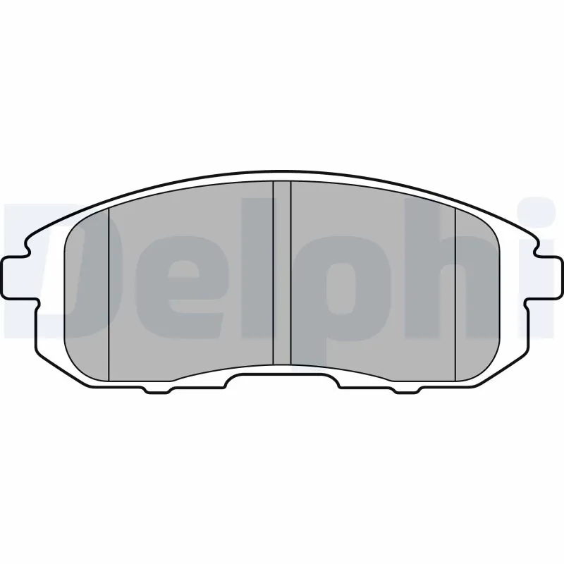 Brake Pad Set, disc brake LP2148