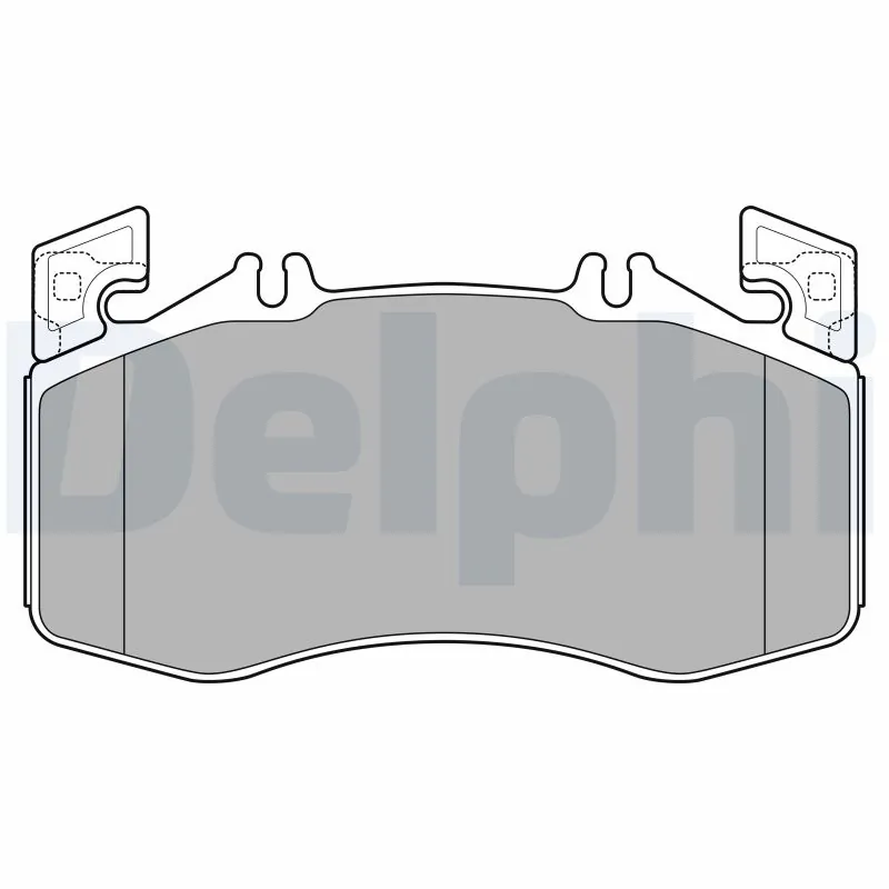 Brake Pad Set, disc brake LP3654