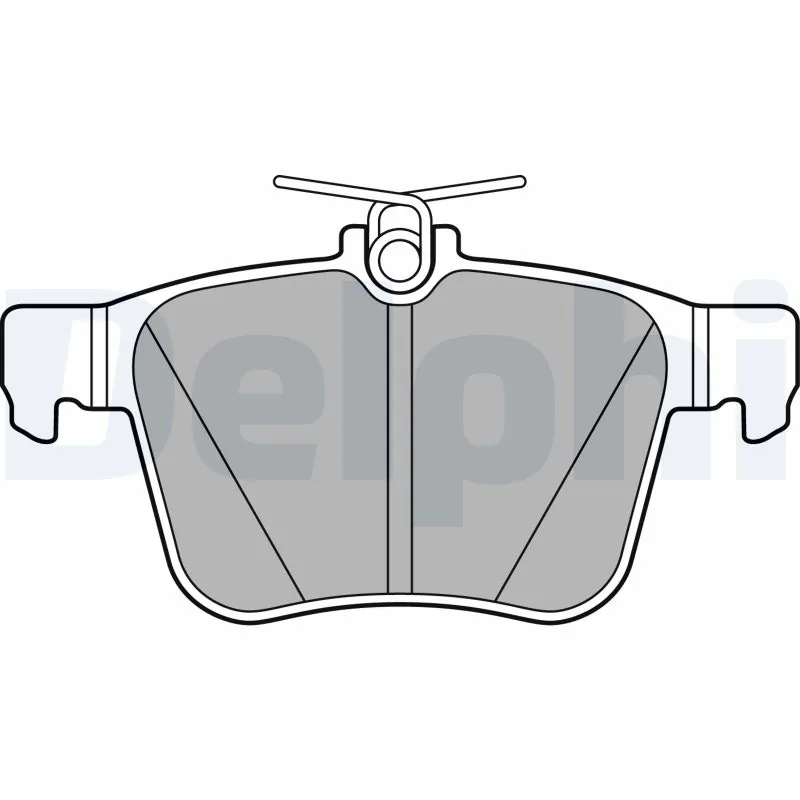 Brake Pad Set, disc brake LP2697