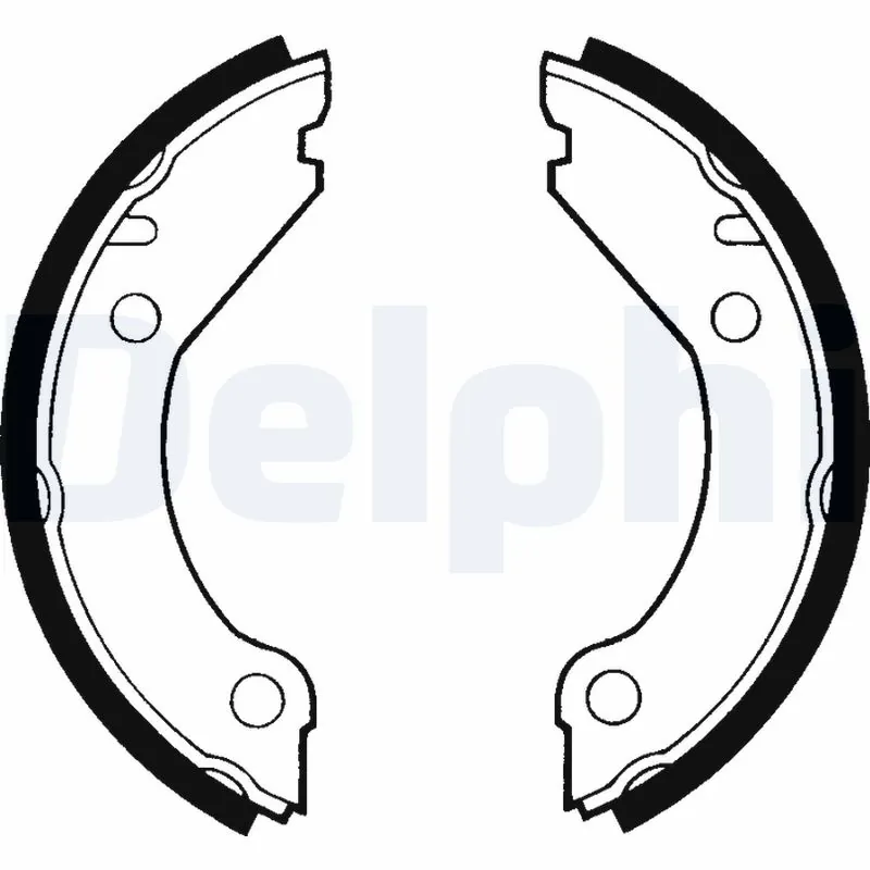 Brake Shoe Set, parking brake LS1375
