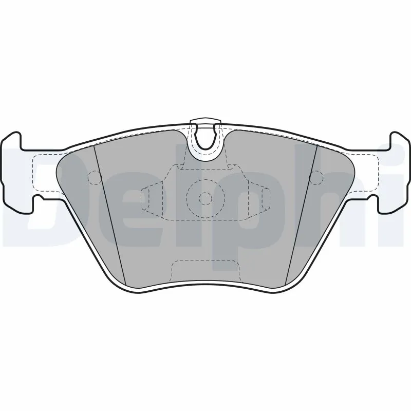 Brake Pad Set, disc brake LP1962