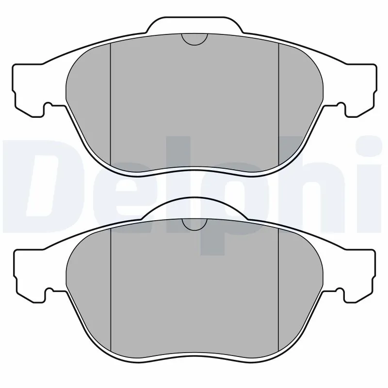 Brake Pad Set, disc brake LP3692