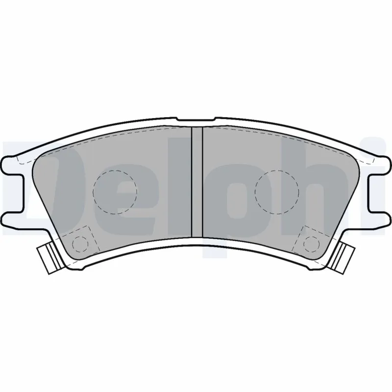Brake Pad Set, disc brake LP1502