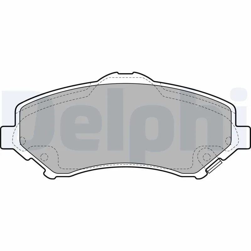 Brake Pad Set, disc brake LP2143