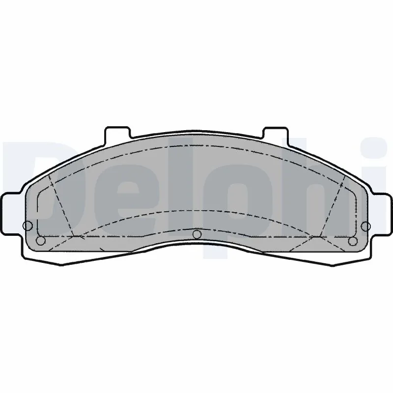Brake Pad Set, disc brake LP1625