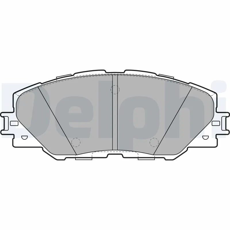 Brake Pad Set, disc brake LP2003