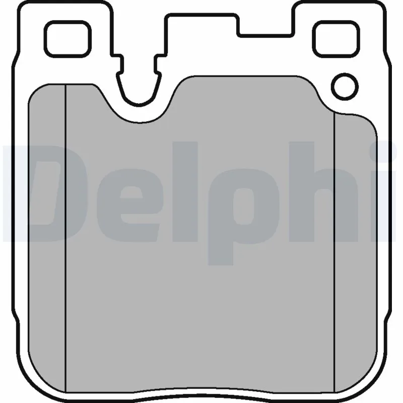 Brake Pad Set, disc brake LP3249