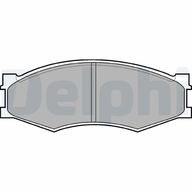 Brake Pad Set, disc brake LP358
