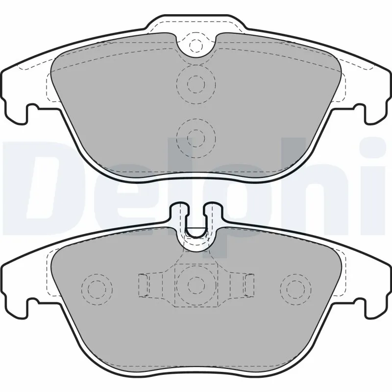 Brake Pad Set, disc brake LP2029
