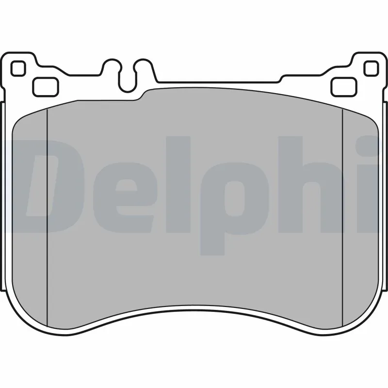 Brake Pad Set, disc brake LP2445