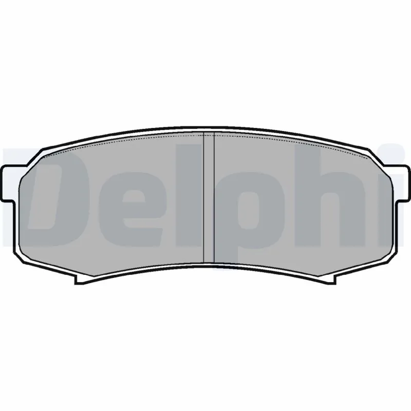 Brake Pad Set, disc brake LP963