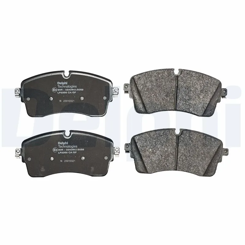 Brake Pad Set, disc brake LP3395
