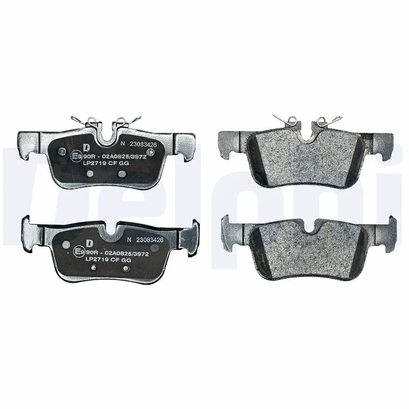 Brake Pad Set, disc brake LP2719