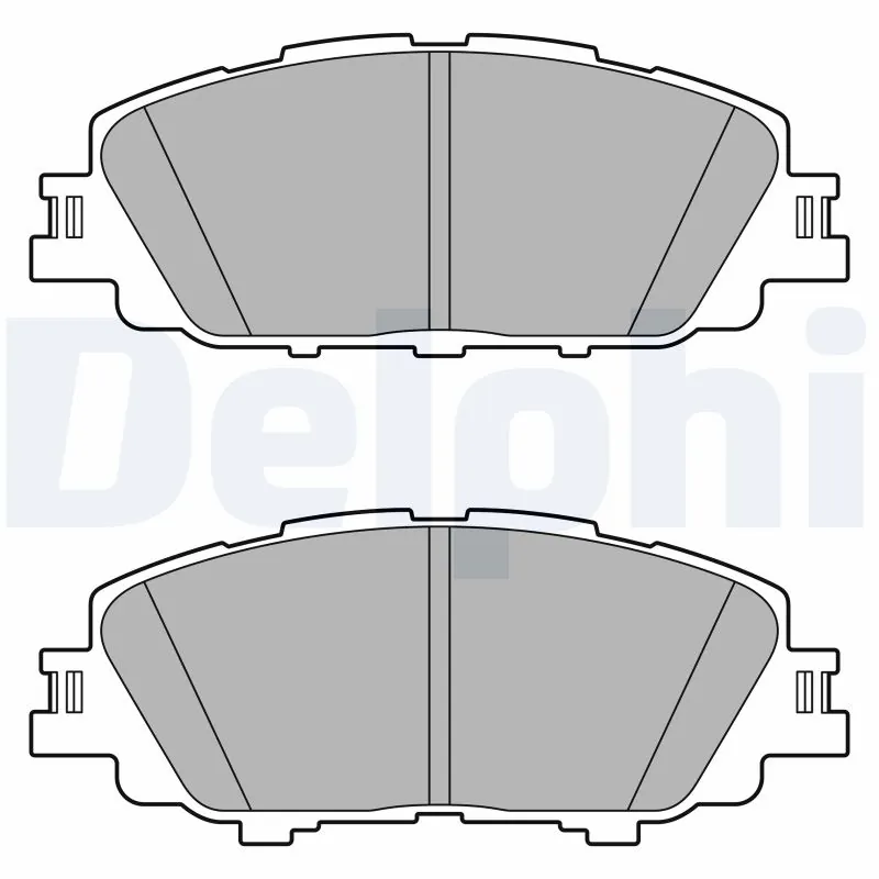 Brake Pad Set, disc brake LP3647