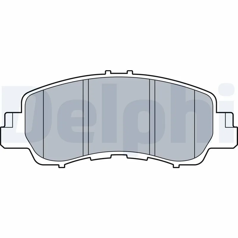 Brake Pad Set, disc brake LP3571