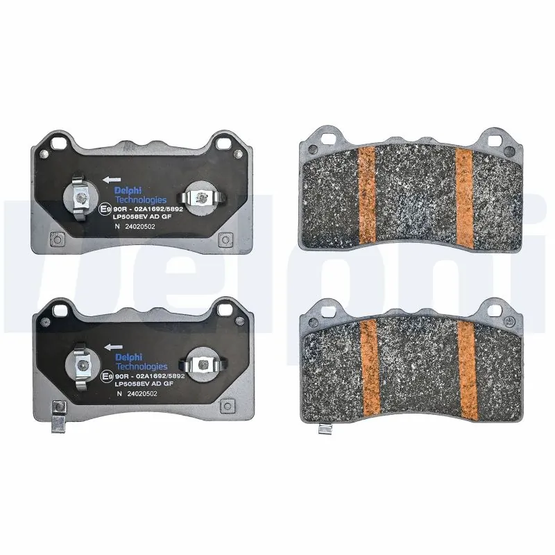 Brake Pad Set, disc brake LP5058EV