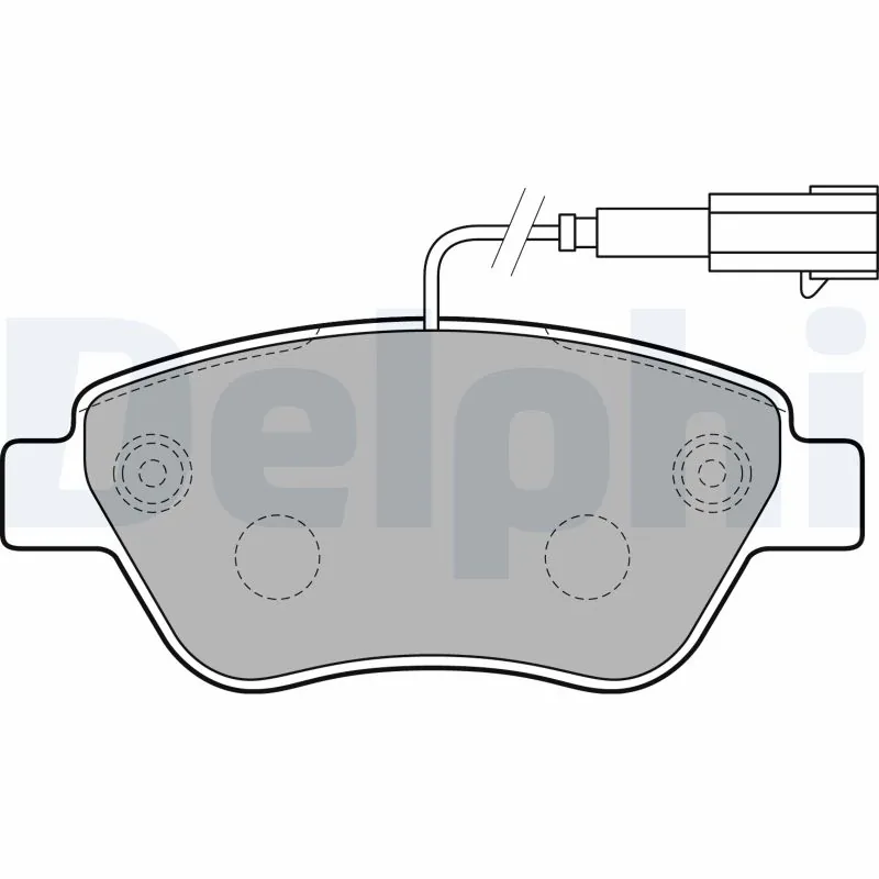 Brake Pad Set, disc brake LP2230