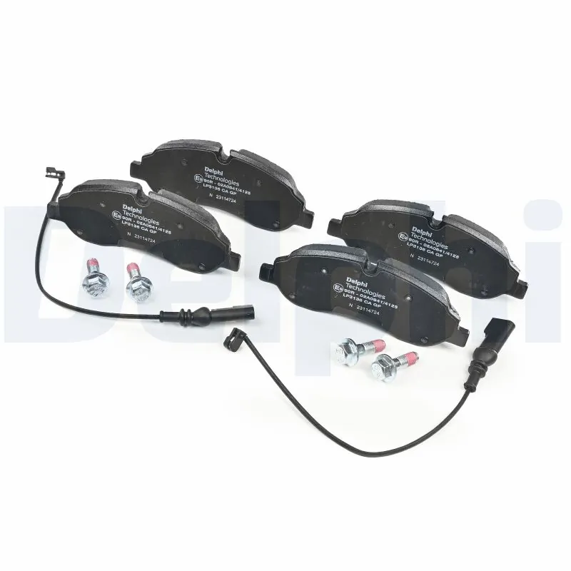 Brake Pad Set, disc brake LP3136