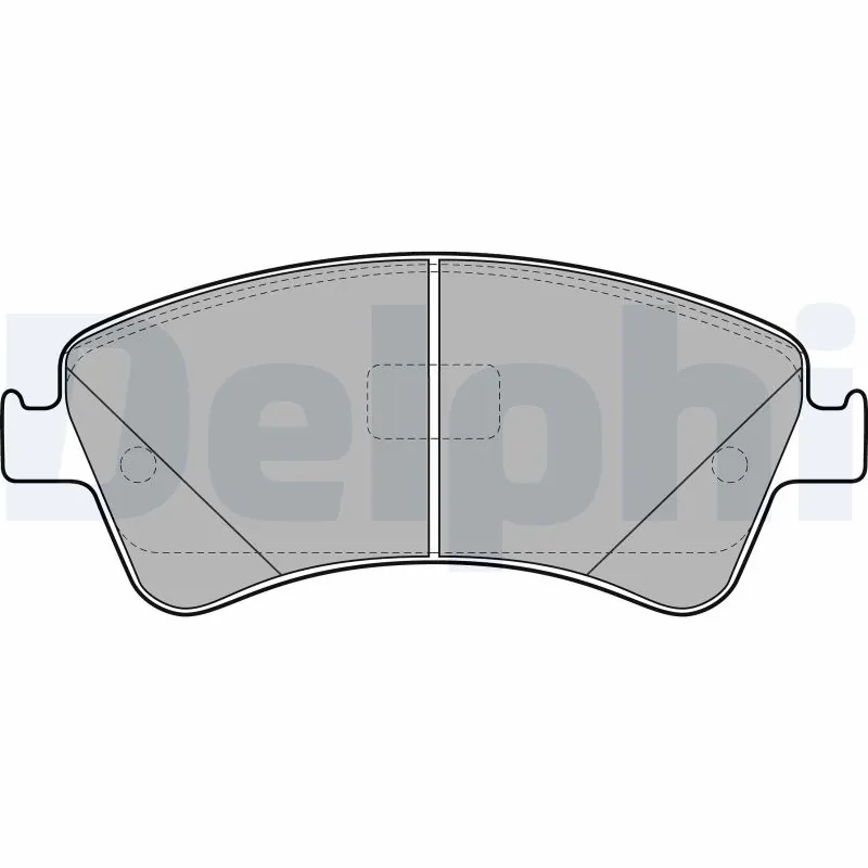 Brake Pad Set, disc brake LP2104