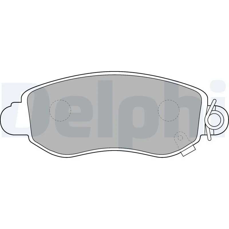 Brake Pad Set, disc brake LP1582