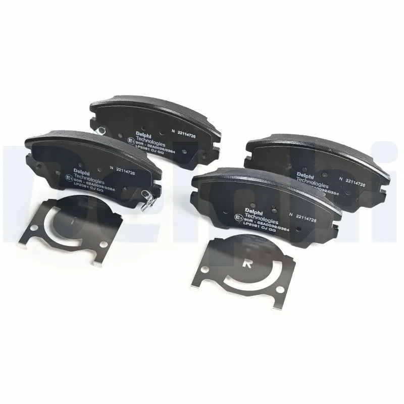Brake Pad Set, disc brake LP2081