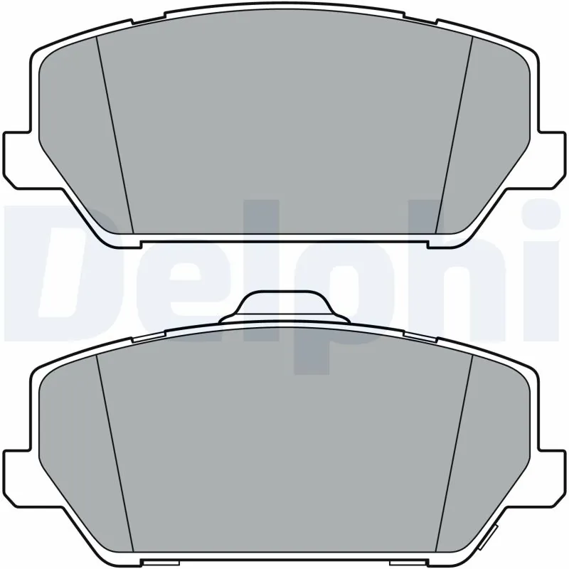 Brake Pad Set, disc brake LP3400