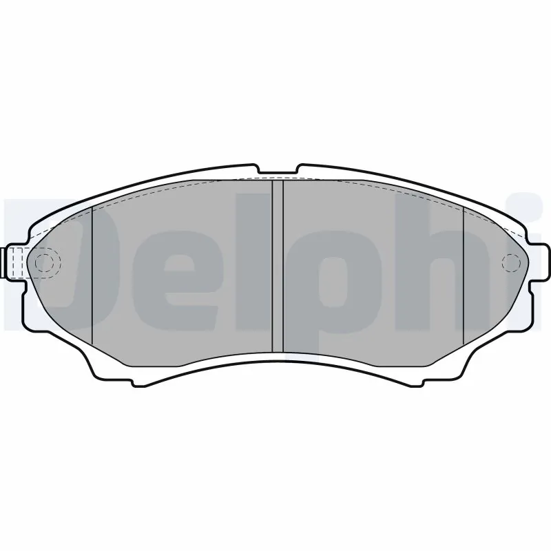 Brake Pad Set, disc brake LP2036